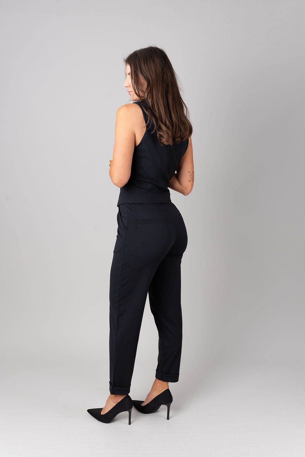 Pantaloni a matita da ufficio