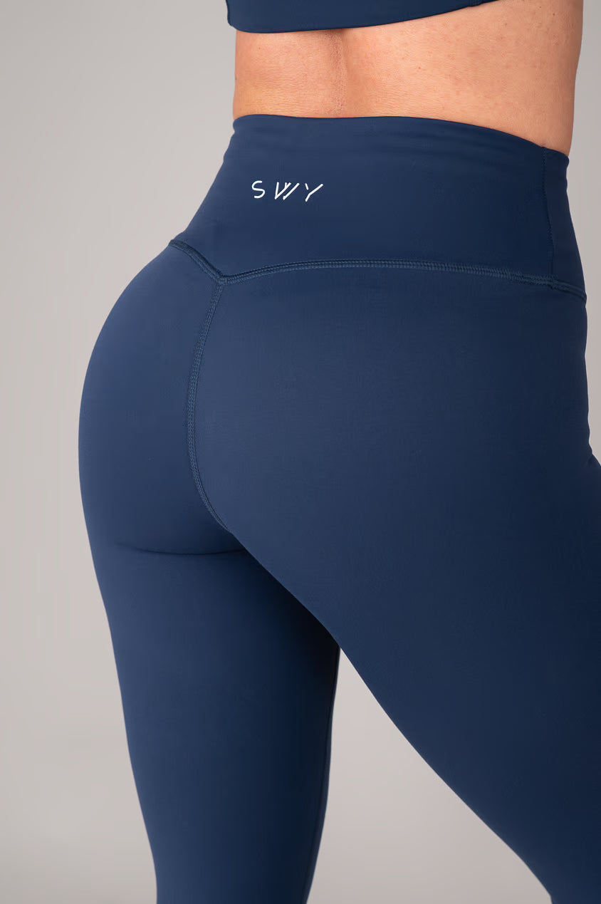 Softlux 3/4 Leggings, navy back