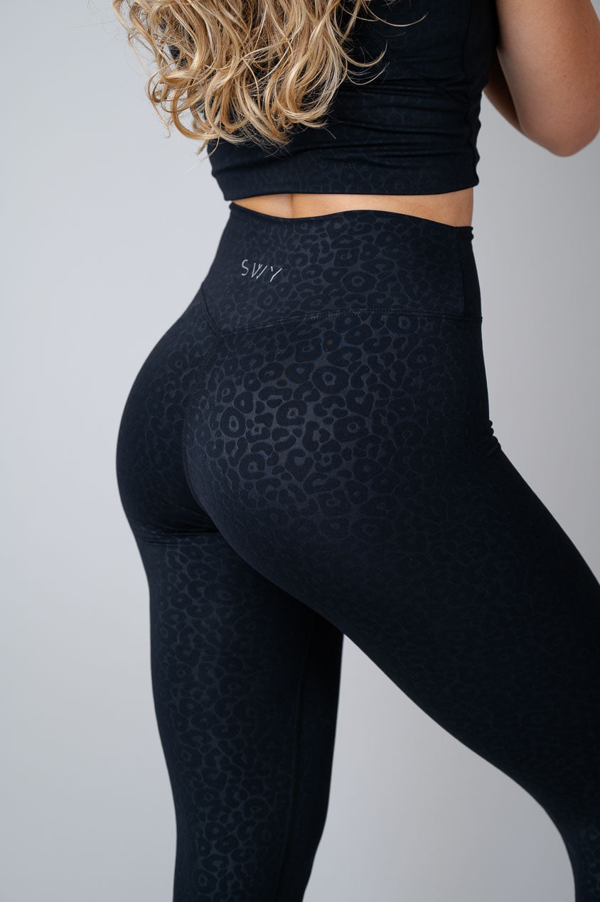 Leopard No Scrunch Leggings