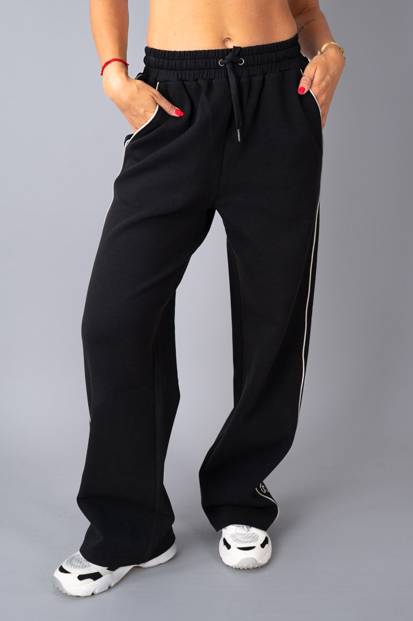 Pique Pantaloni Wide