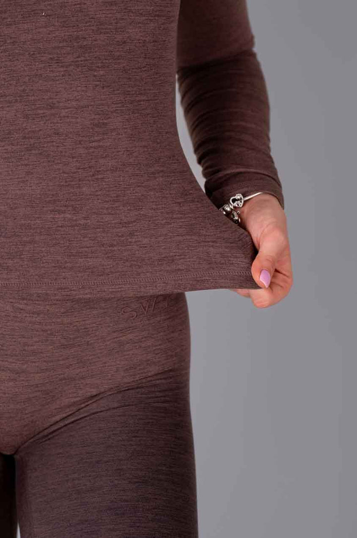 Maglia a maniche lunghe Comfort con collo alto