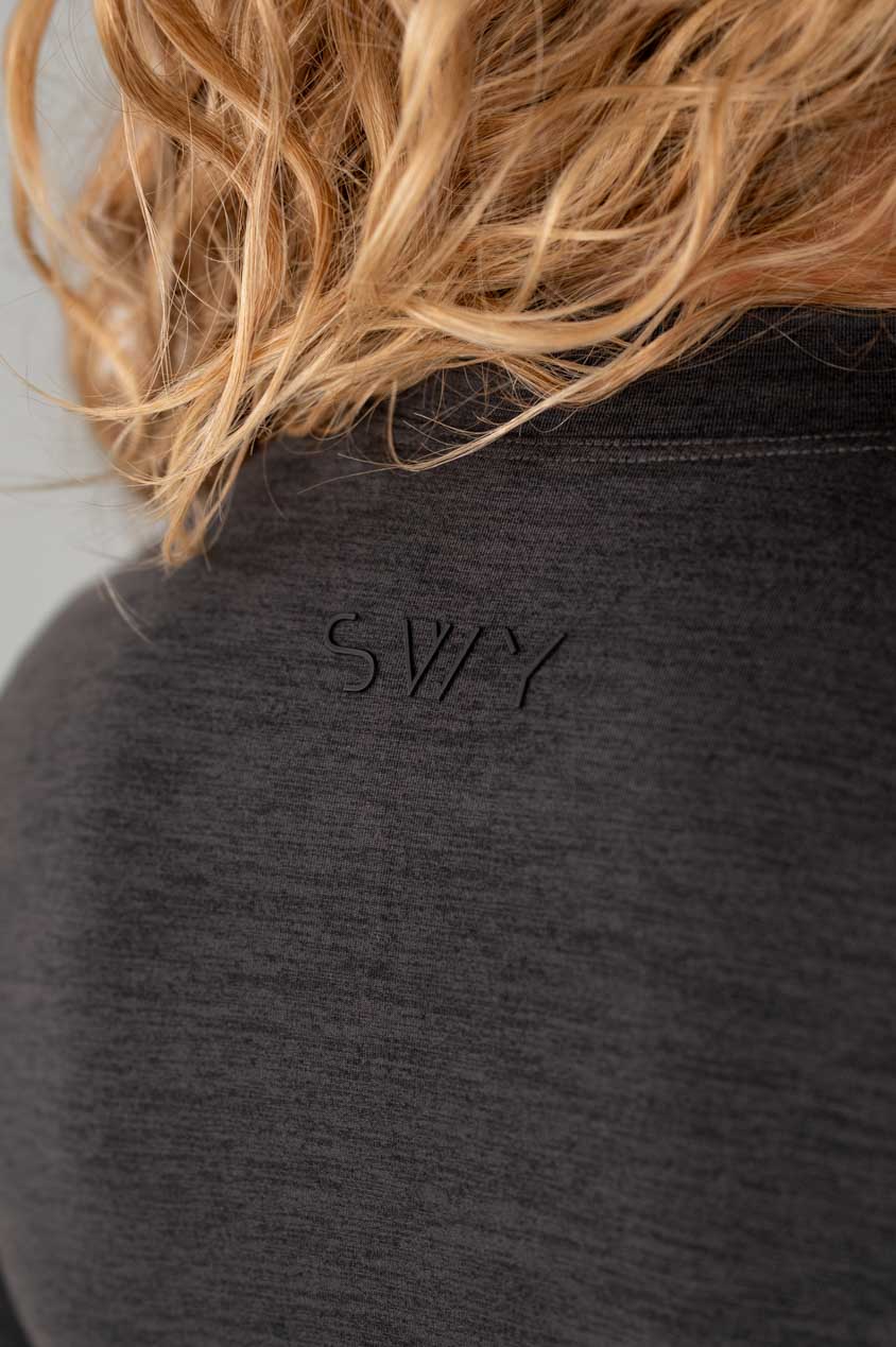 Maglia a maniche lunghe Comfort con collo alto