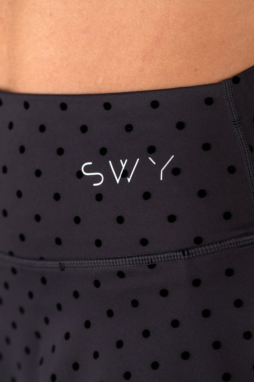 Flock Dot Skirt