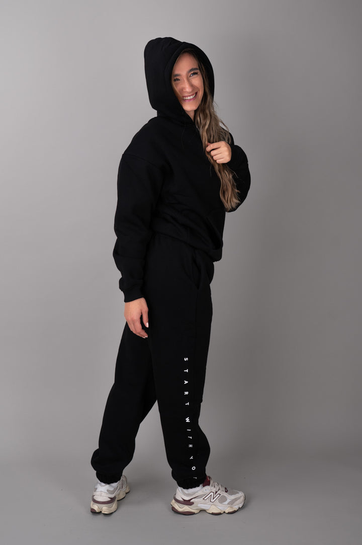 Ease joggers black- set
