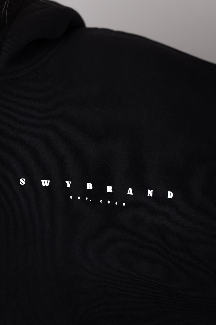 Ease ziphoodie black-detail