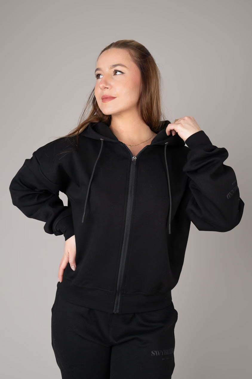 Effort Long Zip Hoodie