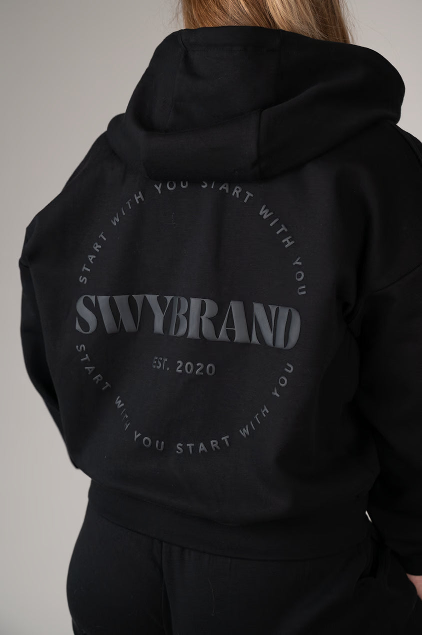 Effort Long Zip Hoodie