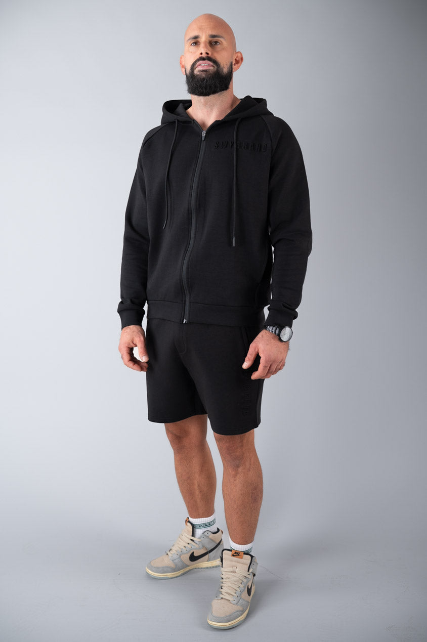 Men core shorts black, outfit