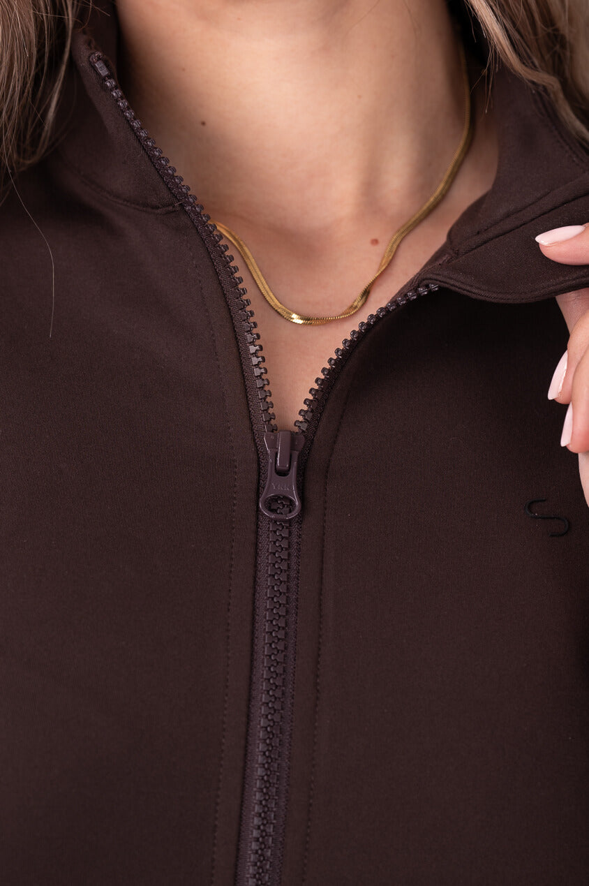 SoftLux Shirt With Zip