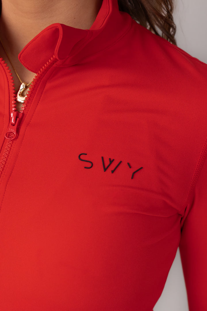 SoftLux Shirt With Zip