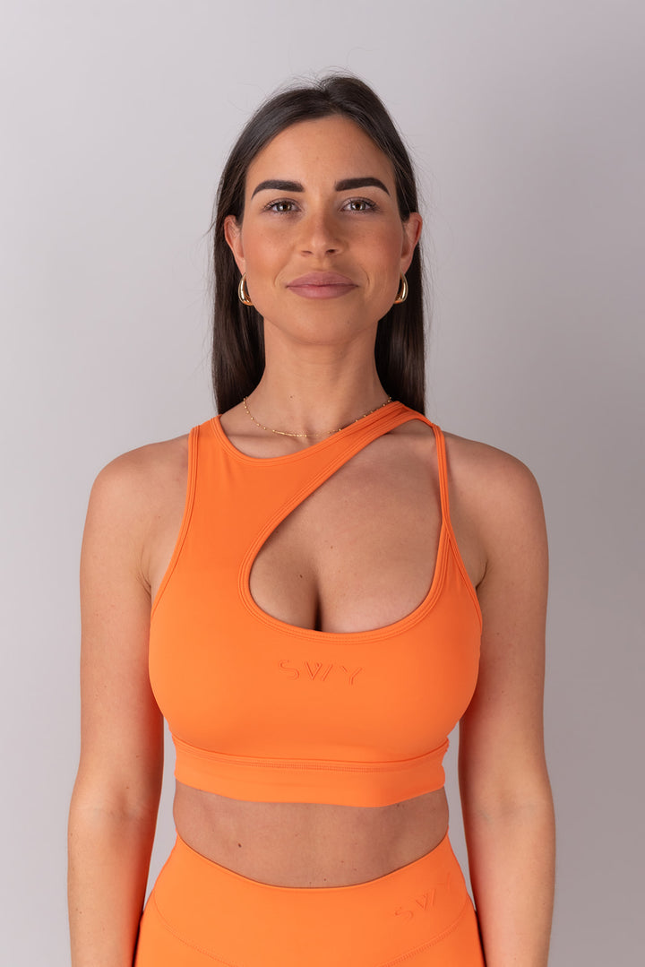 Sleek Cut-Out Bra