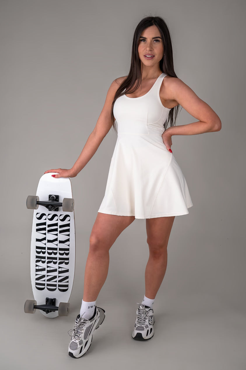 Flowy 2in1 dress combined