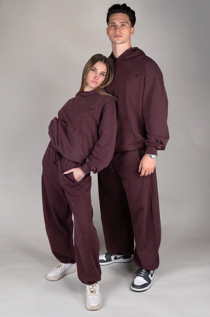 Washed Velvet Balloon pants matching sets